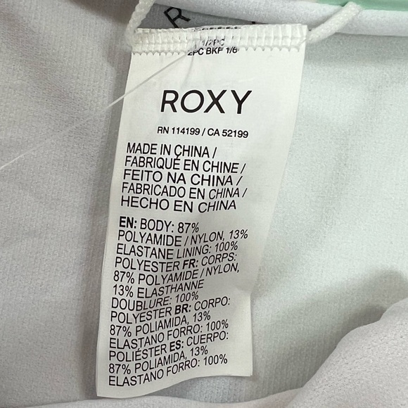 Roxy Colorful Striped Bikini Bottom - Picture 8 of 9